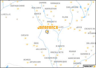 map of Jararanca