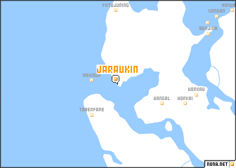 map of Jaraukin