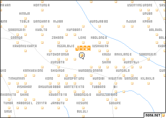 map of Jara