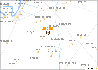 map of Jarbāh