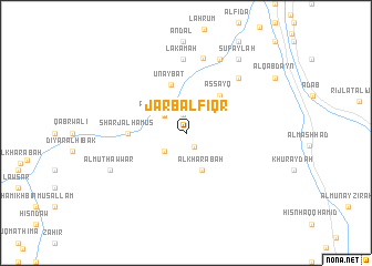 map of Jarb al Fiqr