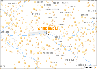 map of Jarčedoli