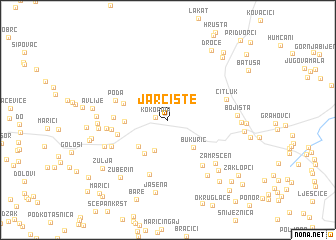 map of Jarčište