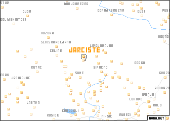 map of Jarčište