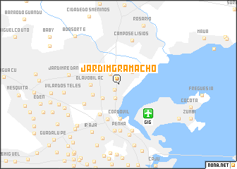 map of Jardim Gramacho