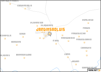 map of Jardim São Luis