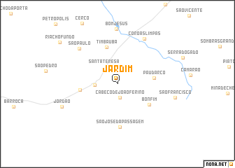 map of Jardim