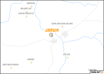 map of Jardim