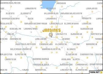 map of Jardines