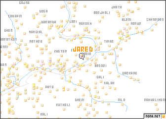 map of Jared