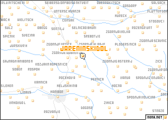 map of Jareninski Dol