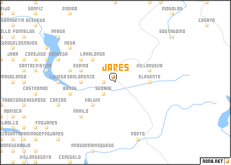 map of Jares