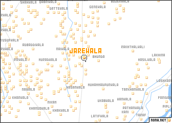 map of Jārewāla