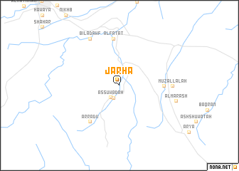 map of Jarḩā