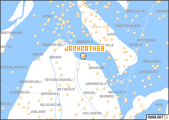 map of Jarh Ratheb