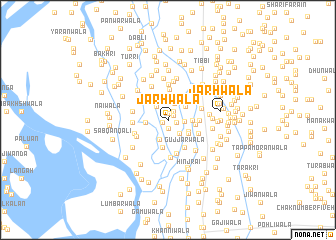 map of Jarhwāla