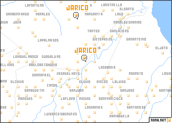 map of Jaricó