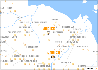 map of Jaricó