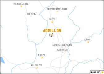 map of Jarillas