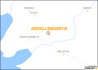 map of Jarinilla de Umatia