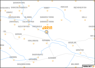 map of Jarīn