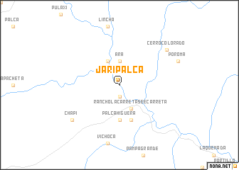 map of Jaripalca