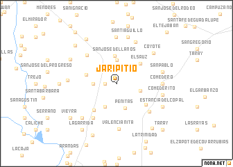 map of Jaripitio