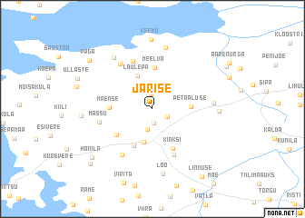 map of Järise