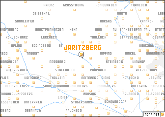 map of Jaritzberg