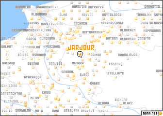 map of Jarjoûr