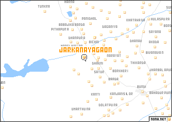 map of Jar ka Nayāgaon