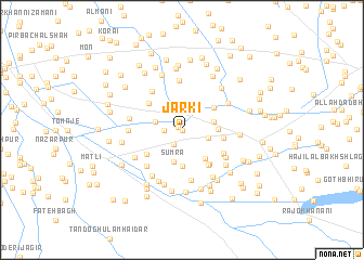 map of Jārki