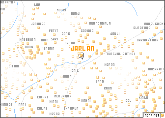 map of Jarlān