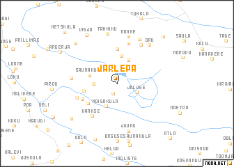 map of Järlepa