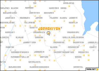 map of Jarmakīyah