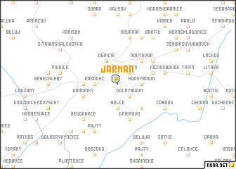 map of Jarmán