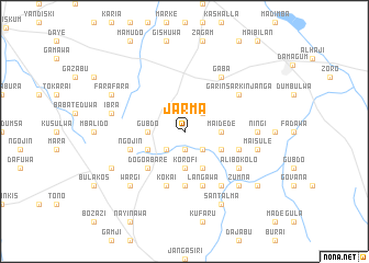 map of Jarma