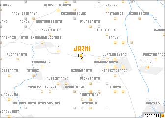 map of Jármi