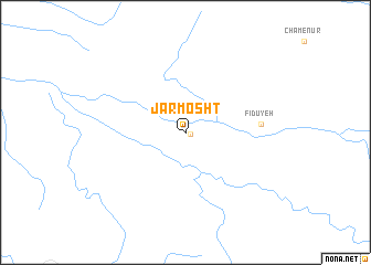 map of Jarmosht