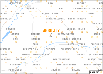 map of Jarnuty