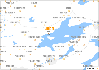 map of Järn