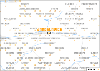 map of Jaroslavice