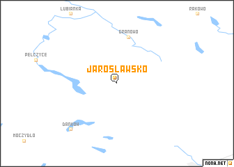 map of Jarosławsko