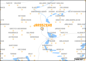 map of Jaroszewo