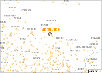 map of Jarovice