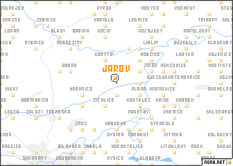 map of Jarov