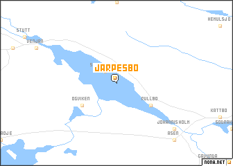 map of Järpesbo