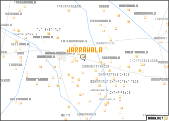 map of Jarrawāla