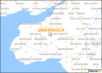 map of Jarrenwisch