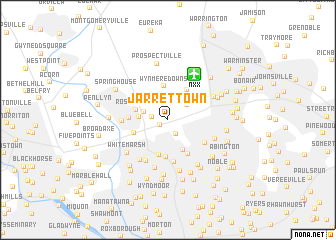 map of Jarrettown